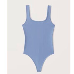 Abercrombie Seamless Tank Bodysuit - Light Blue M